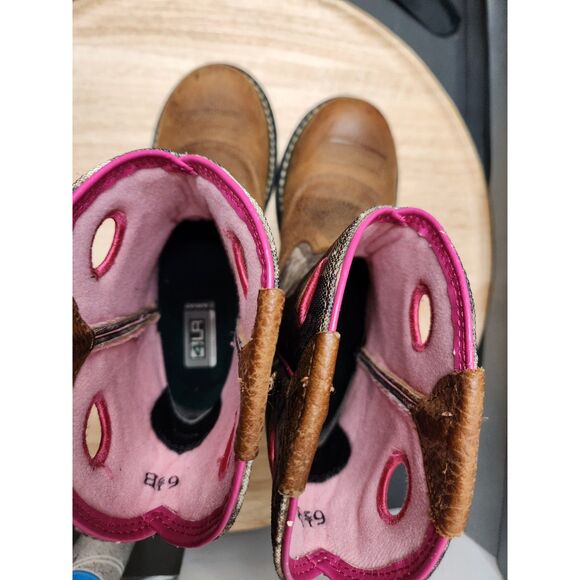 Ariat Steel Toe Work Boots Western Style Women's 6.5 - Picture 7 of 9